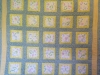 Yellow & Green Squares Quilt